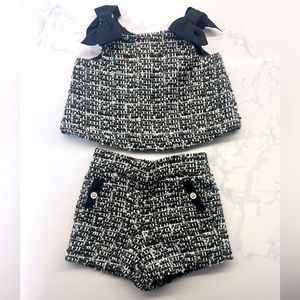 Janie and Jack Chanel Inspired Tweed Two Piece